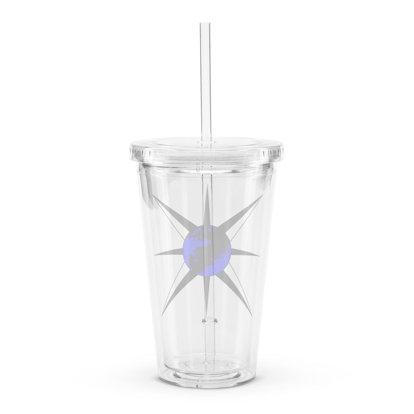 Clear tumbler