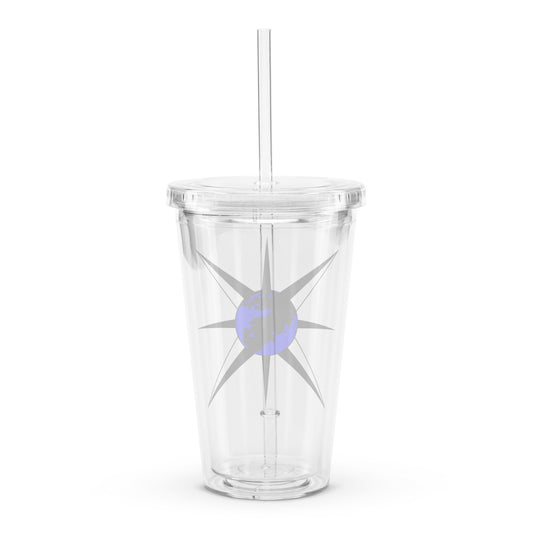 Clear tumbler