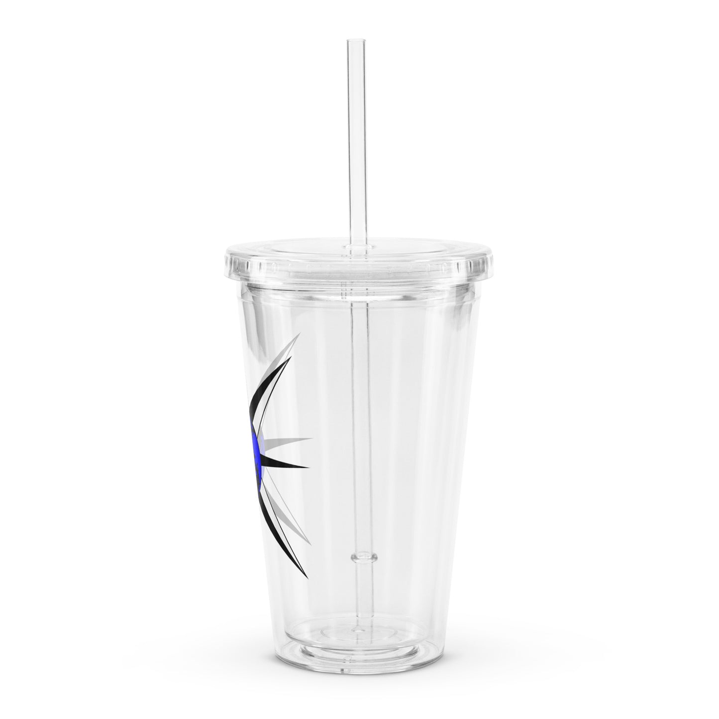 Clear tumbler