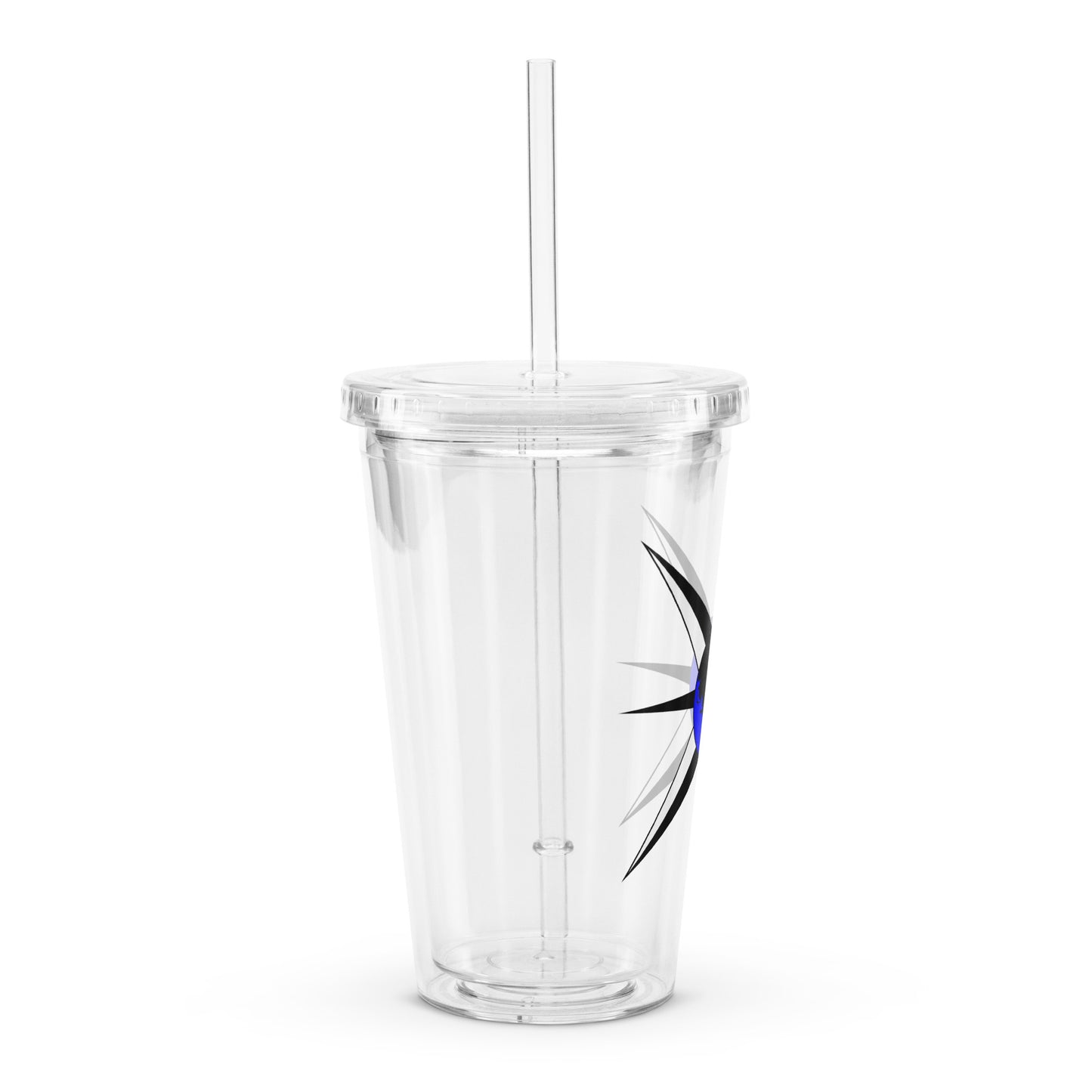 Clear tumbler