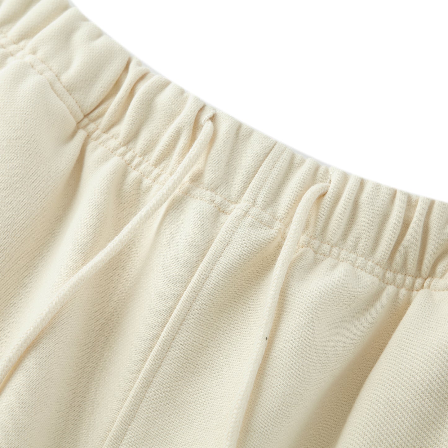 Fleece Lined Ice Cream Straight Leg Pants - 460 GSM